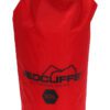 Redcliffs Vodotěsný vak 10 l červený