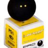 Squashový míček Dunlop PRO – 2 žluté