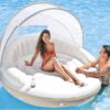 Nafukovací lehátko Intex Canopy Island